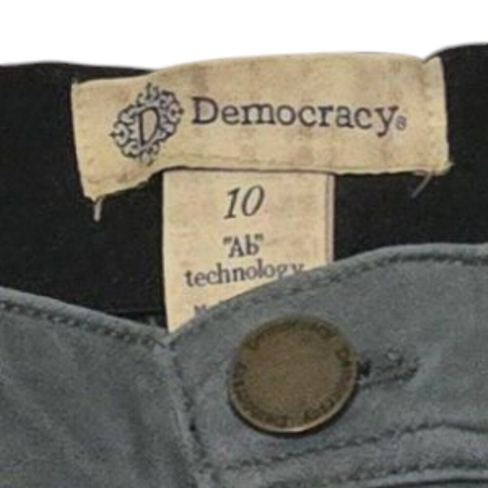 Democracy AB Technology Cargo Twill Capris Straight Leg Stretch Pants  Size 10 - Picture 2 of 11